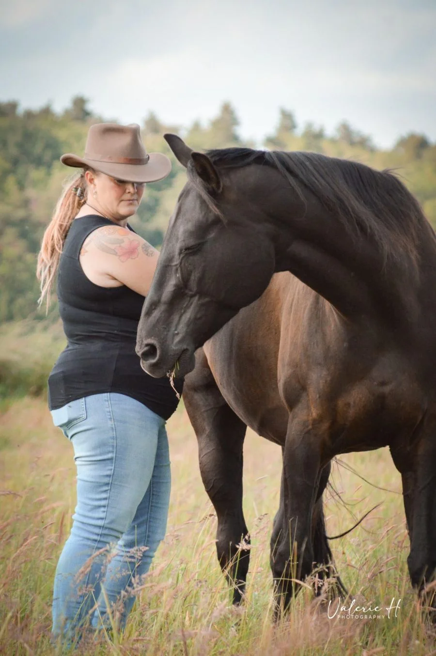 Salem und Melanie - Projekthof Mannaz  - Shamanic Horse Soul Ceremony