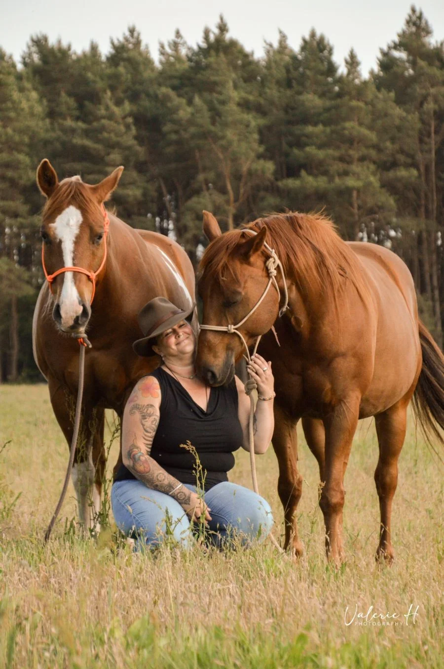 Aponi und Melanie - Projekthof Mannaz  - Shamanic Horse Soul Ceremony
